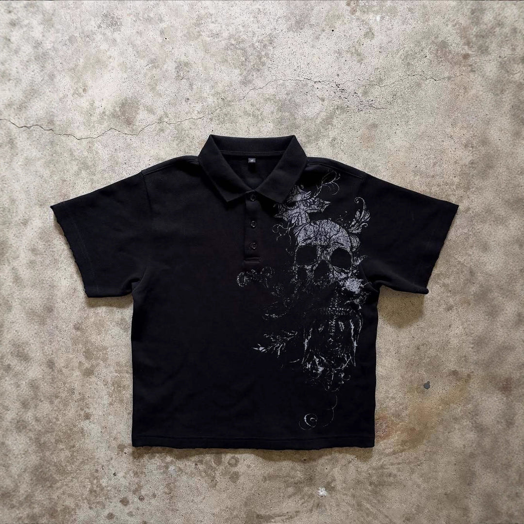 Mens Long-Sleeve Vintage T-Shirt