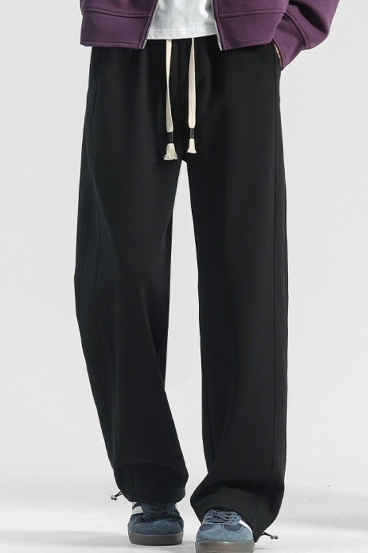 Men's Plus Size Casual Loose Fit Drawstring Sweatpants