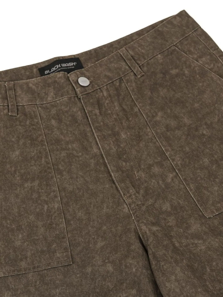 Men's Wide Leg Cargo Jeans