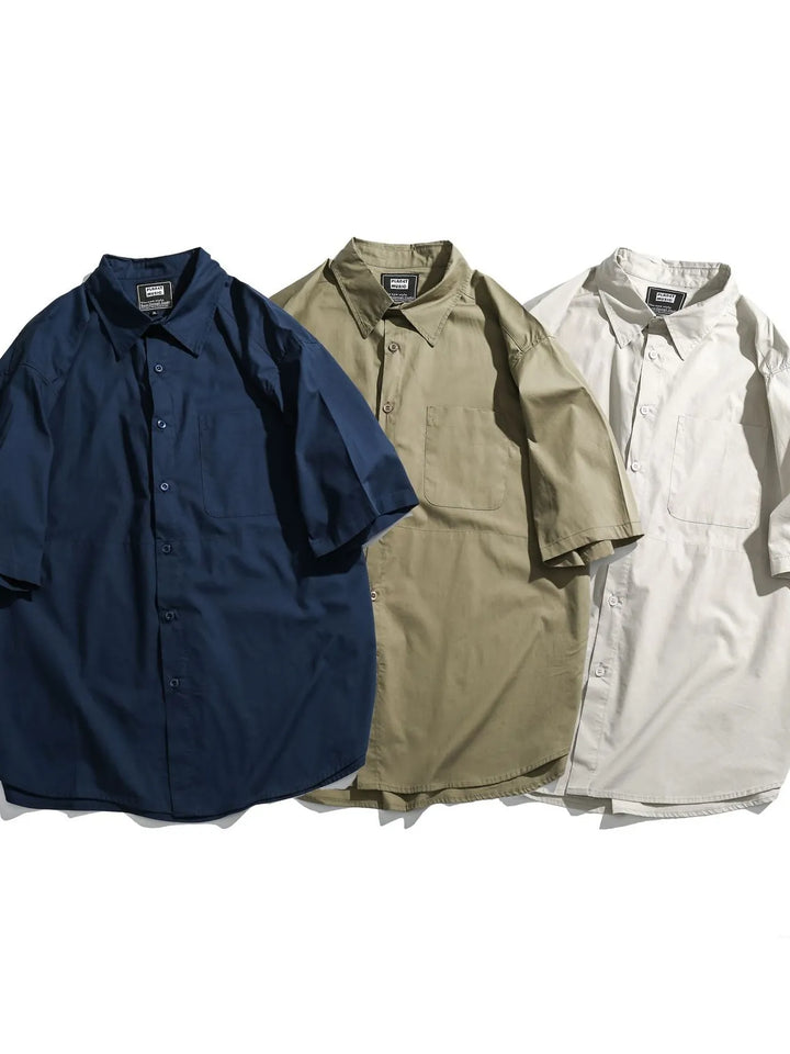 Men's Button Down Short Sleeve Shirt