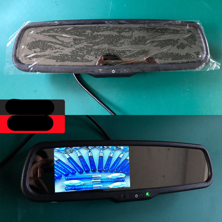 4.3 inch monitor with auto-dimming rearview mirror