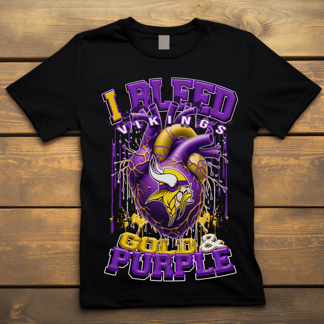 I Bleed Vikings Unisex Tee