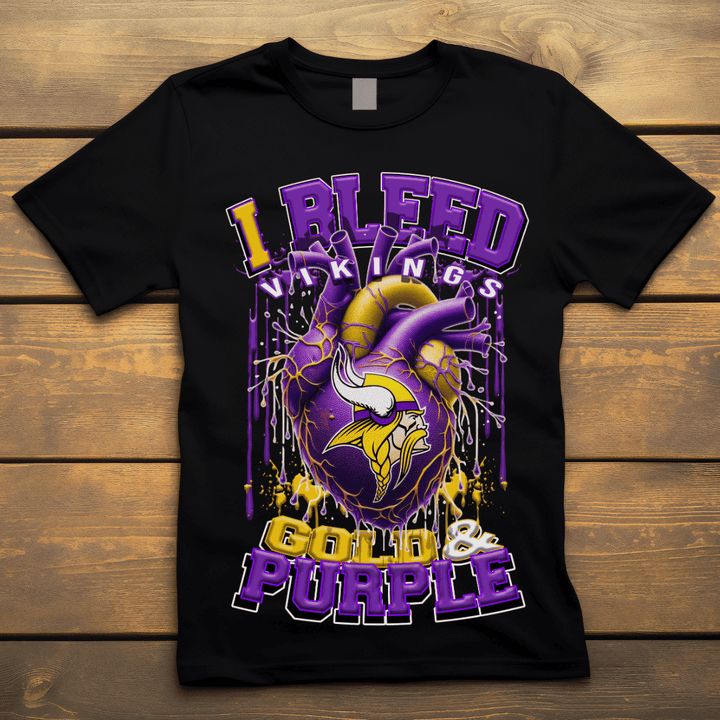 I Bleed Vikings Unisex Tee