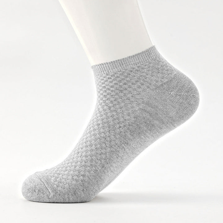 Mens Casual Soft And Breathable Mid-calf Socks