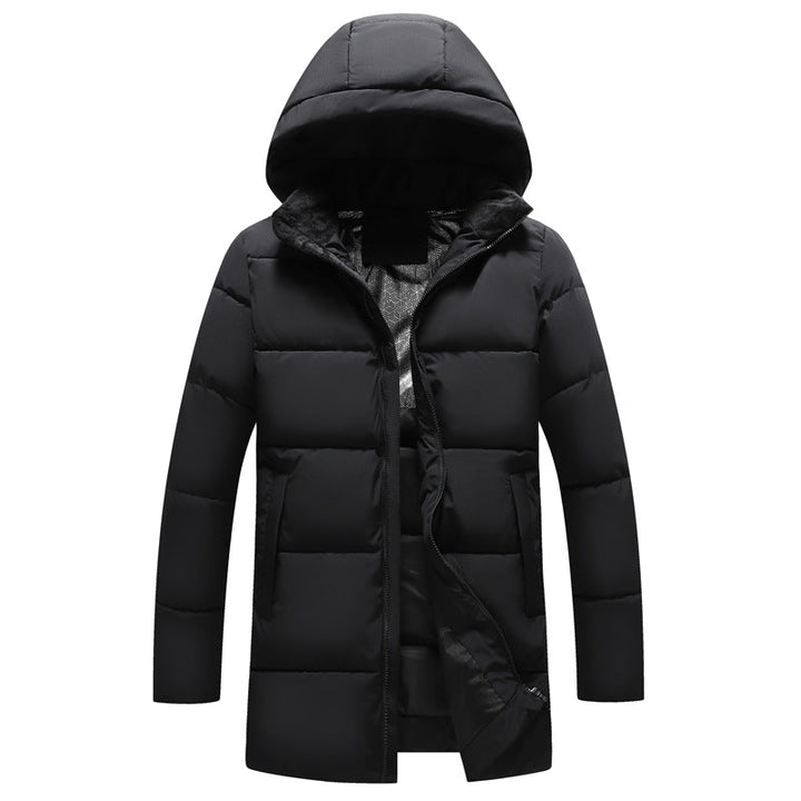 New Mens Graphene Cotton Jacket With A Detachable Hoodextra-thick And On-trend