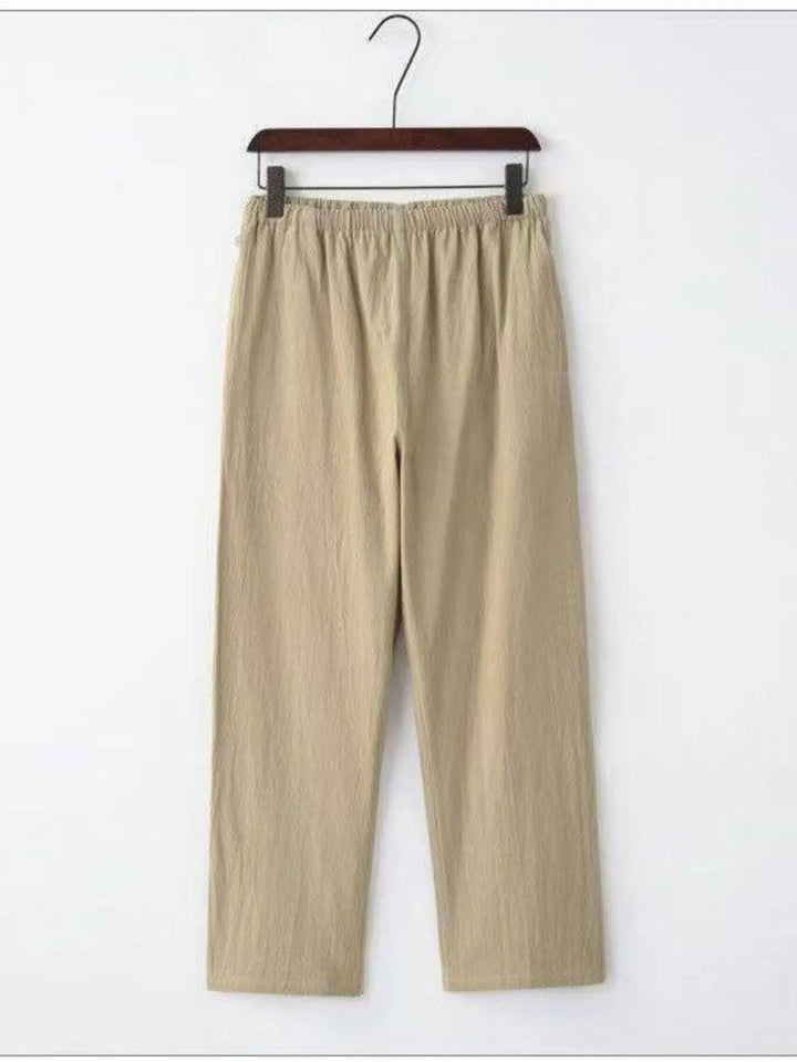 Men's Plus Size Wide Leg Pants