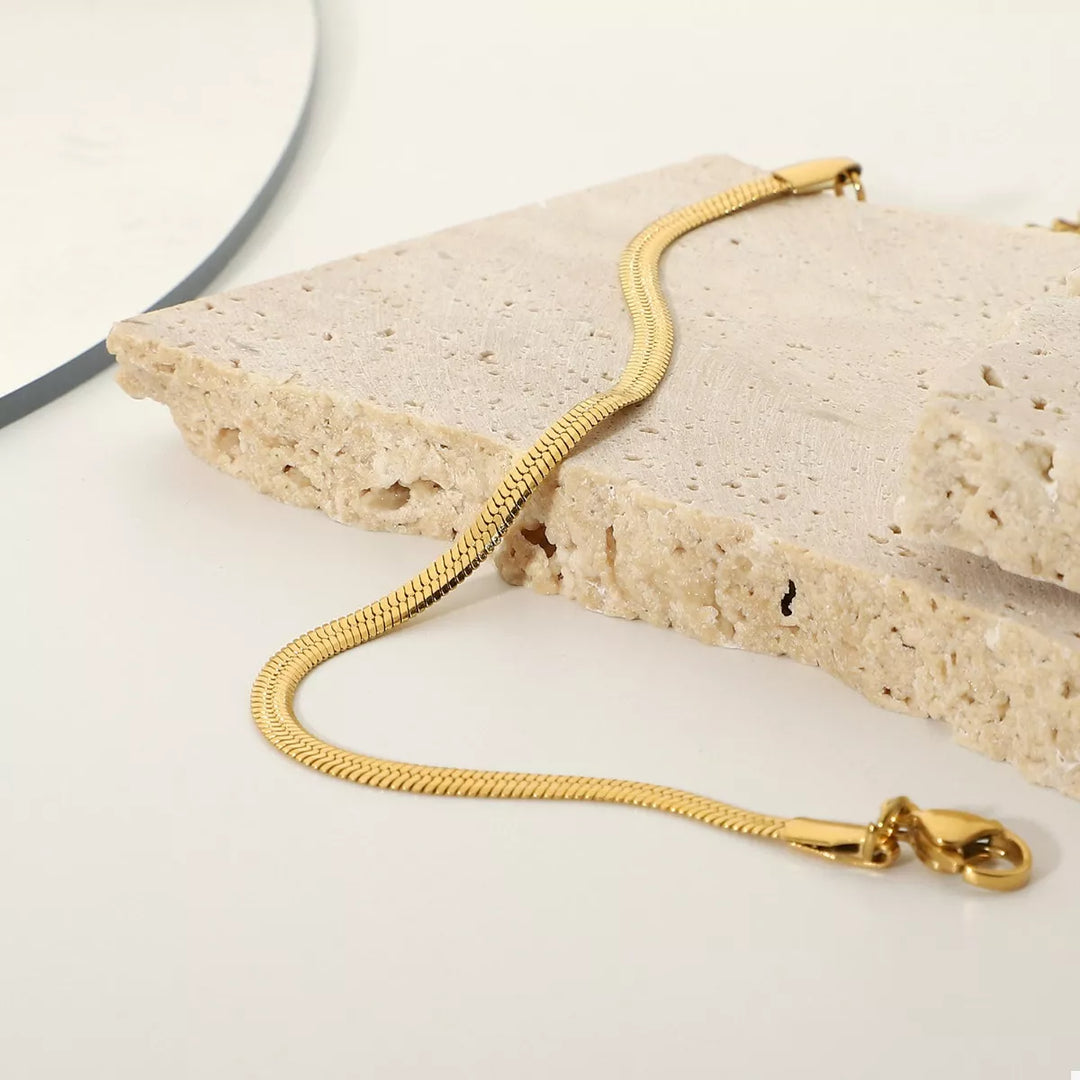 Stainless Steel Minimalist Chain Bracelet