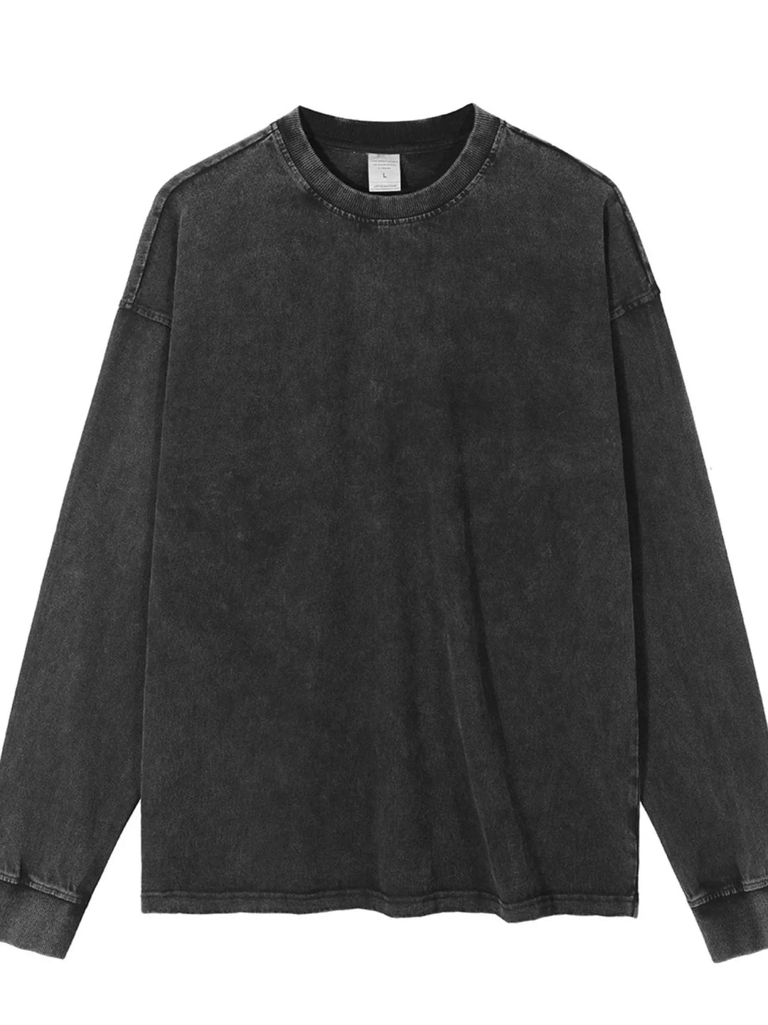 Men's Oversized Long Sleeve Casual T-Shirt
