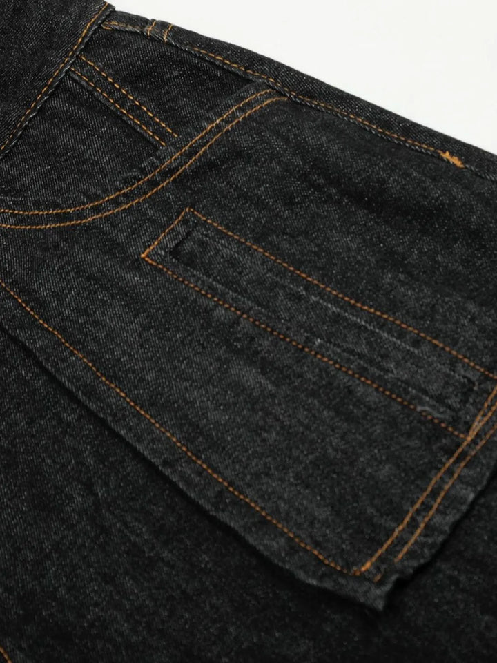 Men's Wide Leg Balloon Jeans