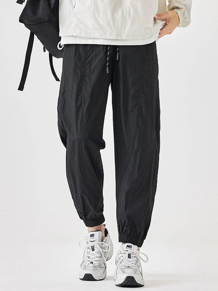 Men's Plus Size Drawstring Loose Fit Joggers