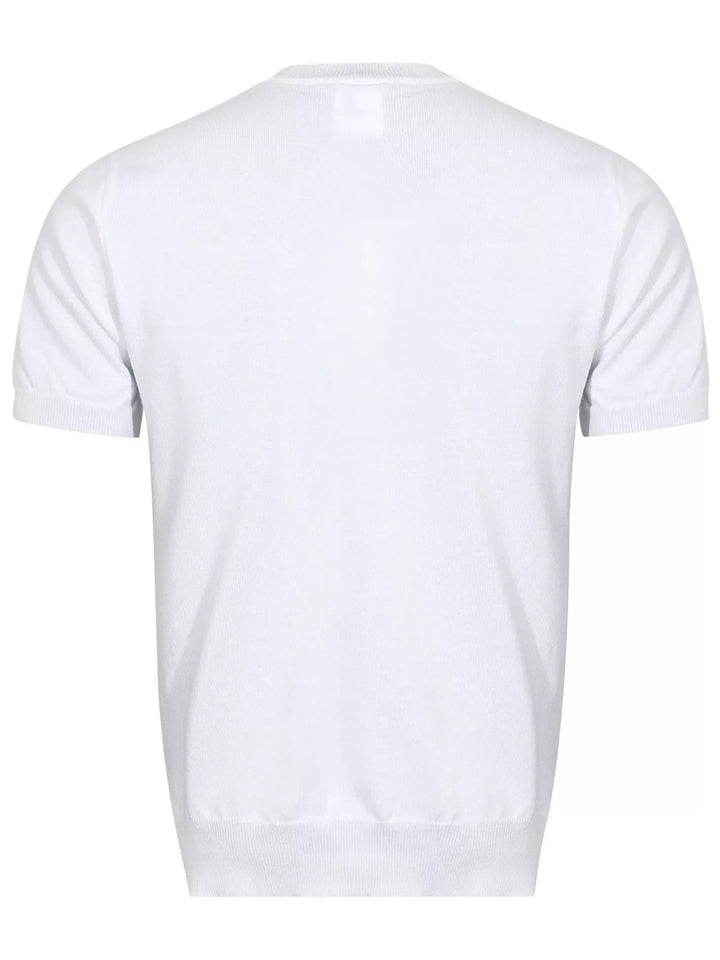 Men's Cable Knit Short Sleeve Knit Top