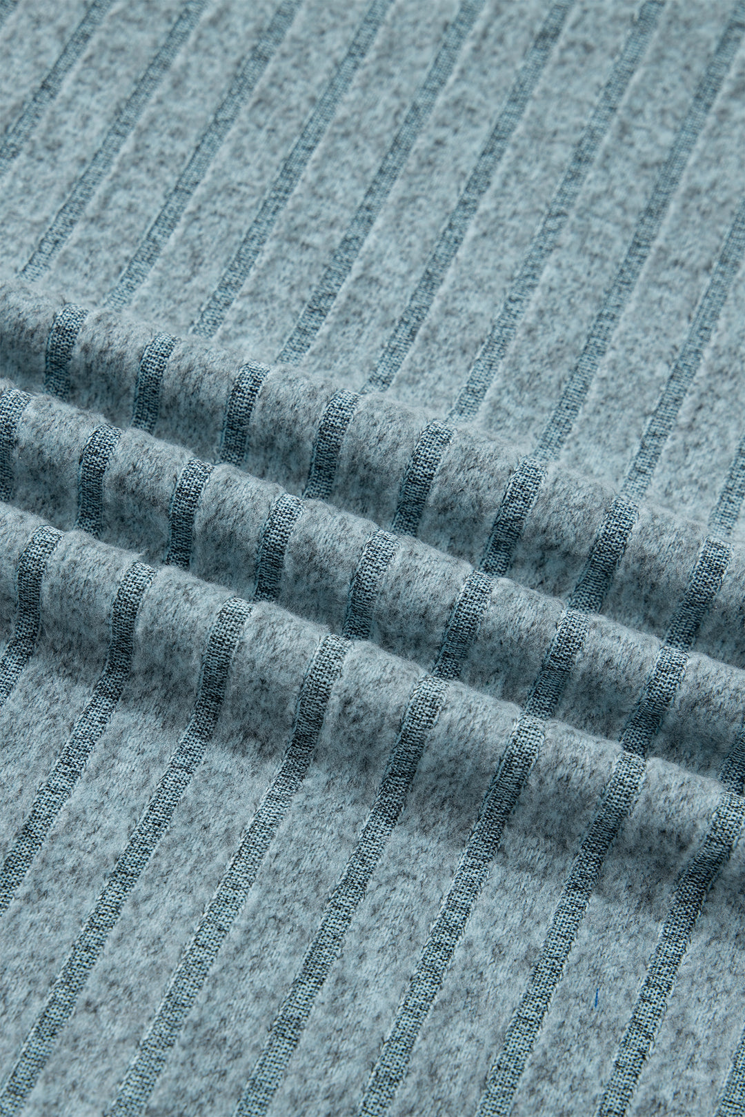 Beau Blue Slim Ribbed Mineral Wash Tank Top
