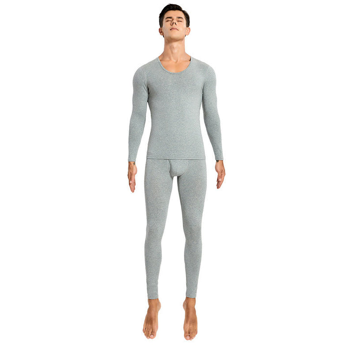 Thermal Underwear Knitted Cotton Stretchy Close-fitting Autumn Clothes And Pants