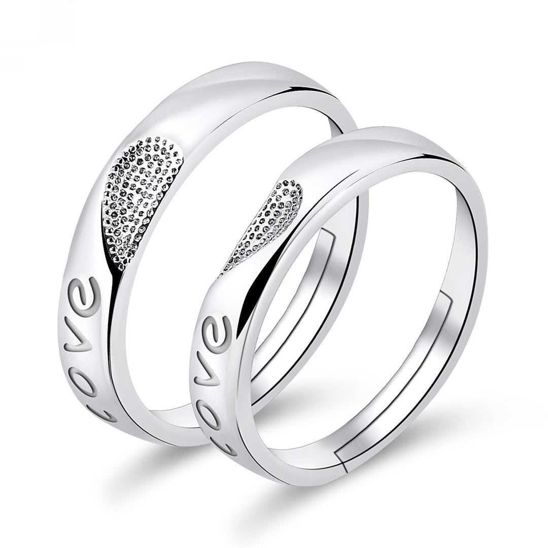 Moissanite Engagement Couple Couple Rings