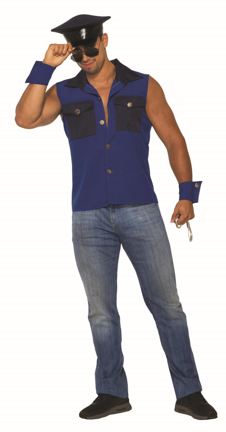 Arrestingly Handsome Cop Sexy Police Stripper Set Adult Mens Costume