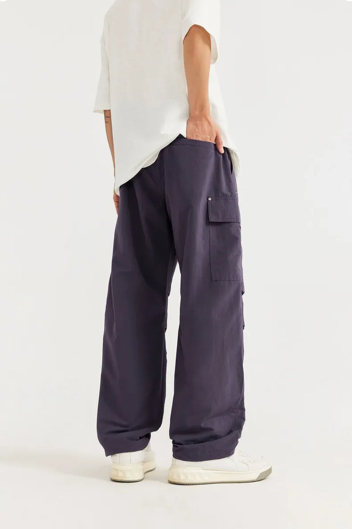 Men's Wide Leg Cargo Pants