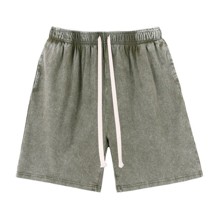 Casual Washed And Distressed Mens Shorts