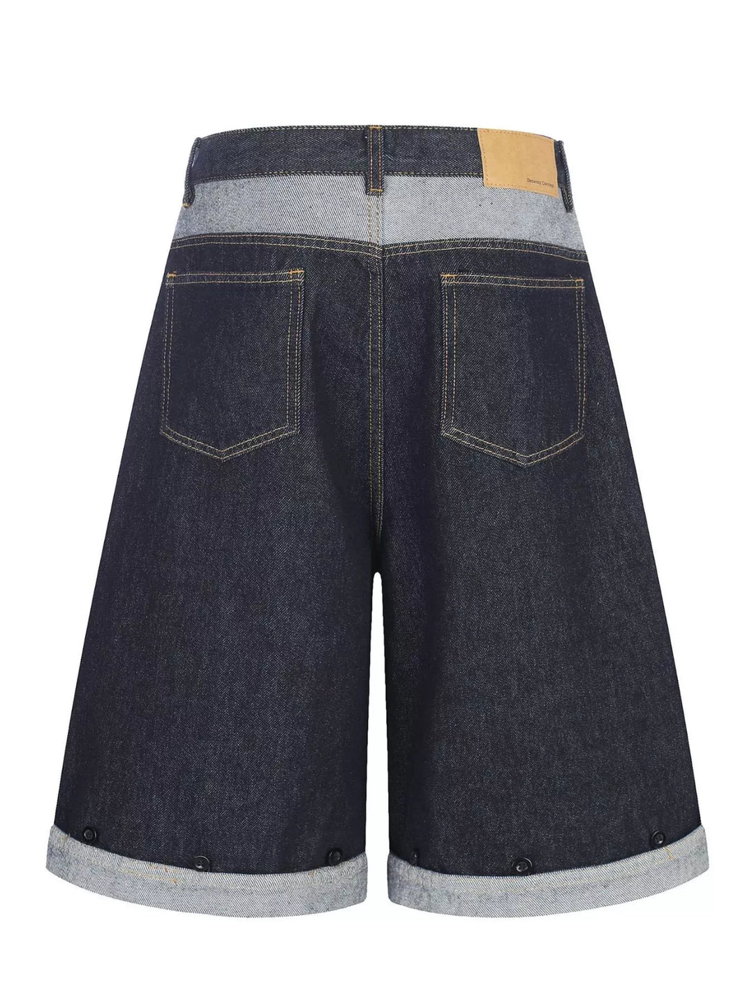 Men's Button Fly Denim Capris