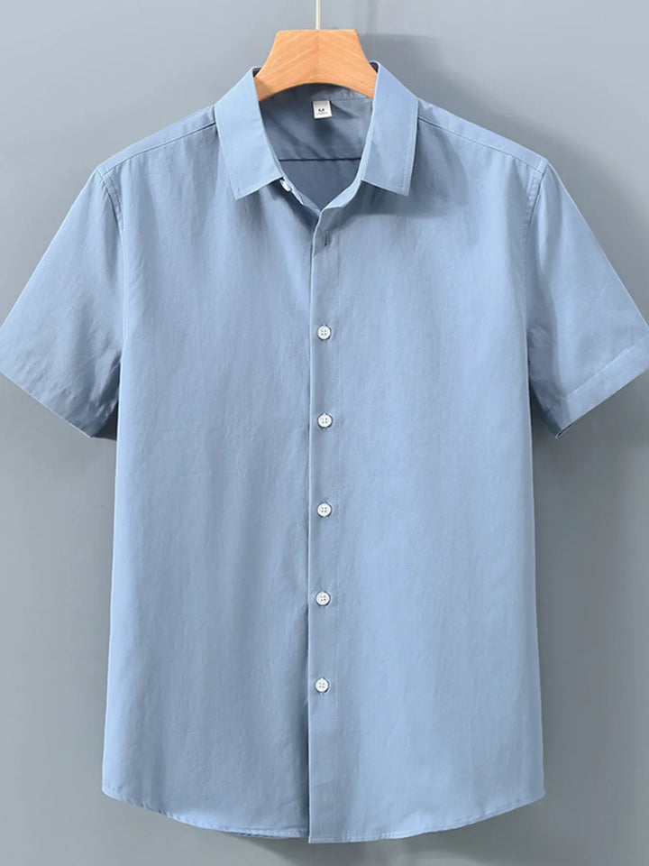Men's Plus Size Short Sleeve Casual Shirt