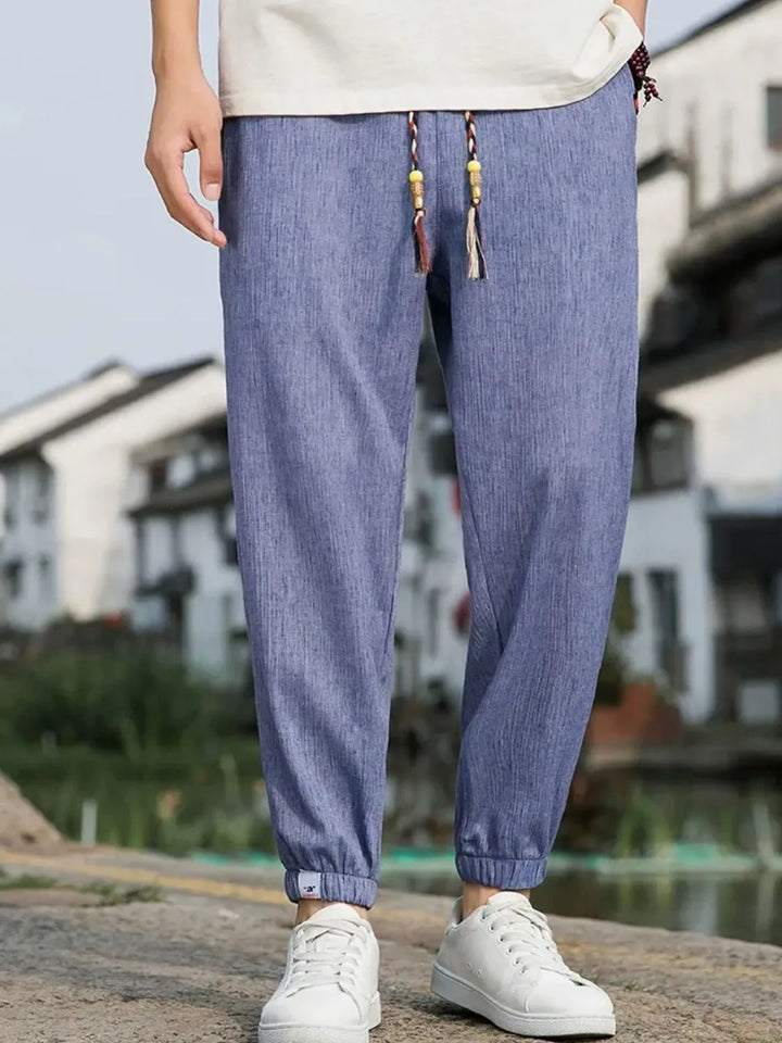 Men's Plus Size Casual Drawstring Jogger Pants