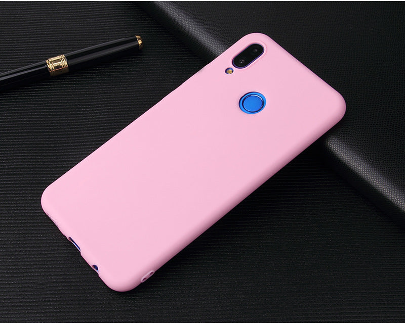 Frosted candy color mobile phone case