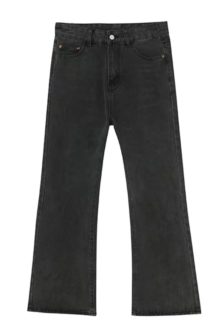 Mid Rise Jeans with Pockets