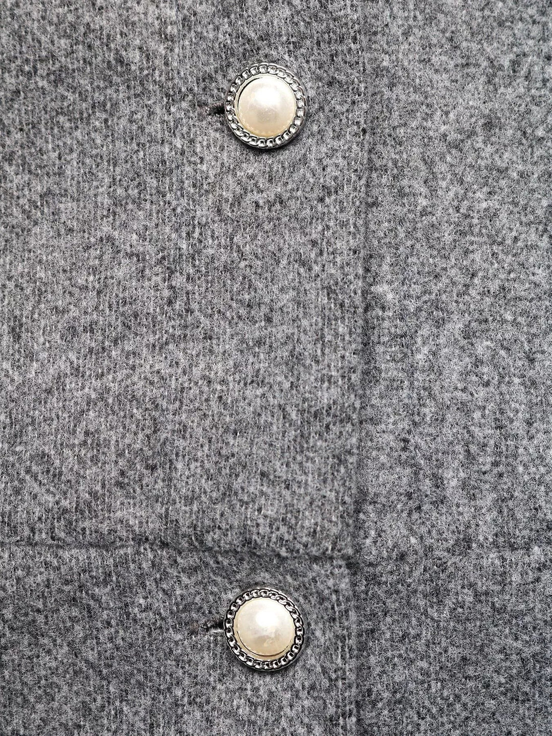 A-Line Long Sleeve Button-Down Dress