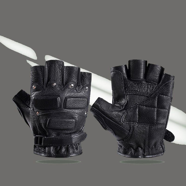 Outdoor Training Tactics Genuine Leather Gloves