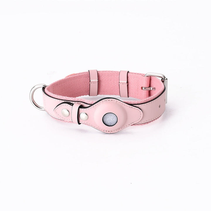 A Pple Tracker Airtag Pet Collar Adjustable Dog Leash Collar Medium Large Dog Accessories Puppy Pet Supplies