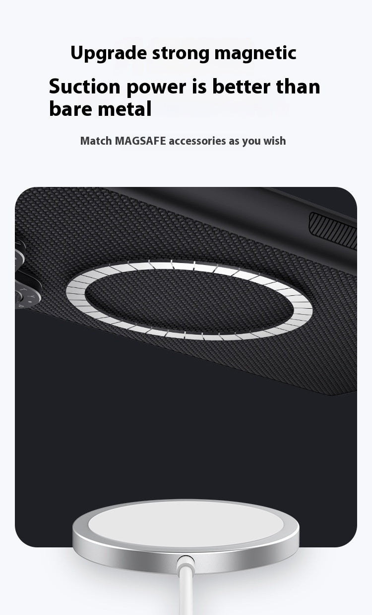 Magnetic Phone Case Lens Bracket Privacy Protective Sleeve