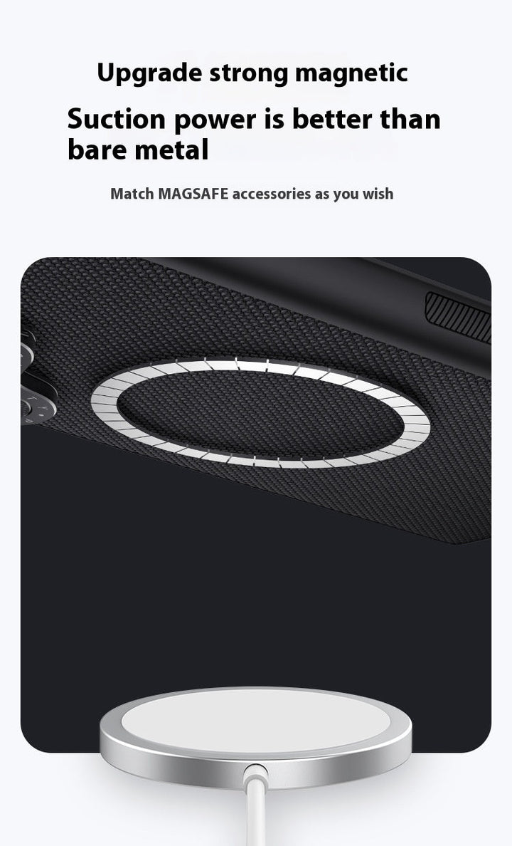 Magnetic Phone Case Lens Bracket Privacy Protective Sleeve