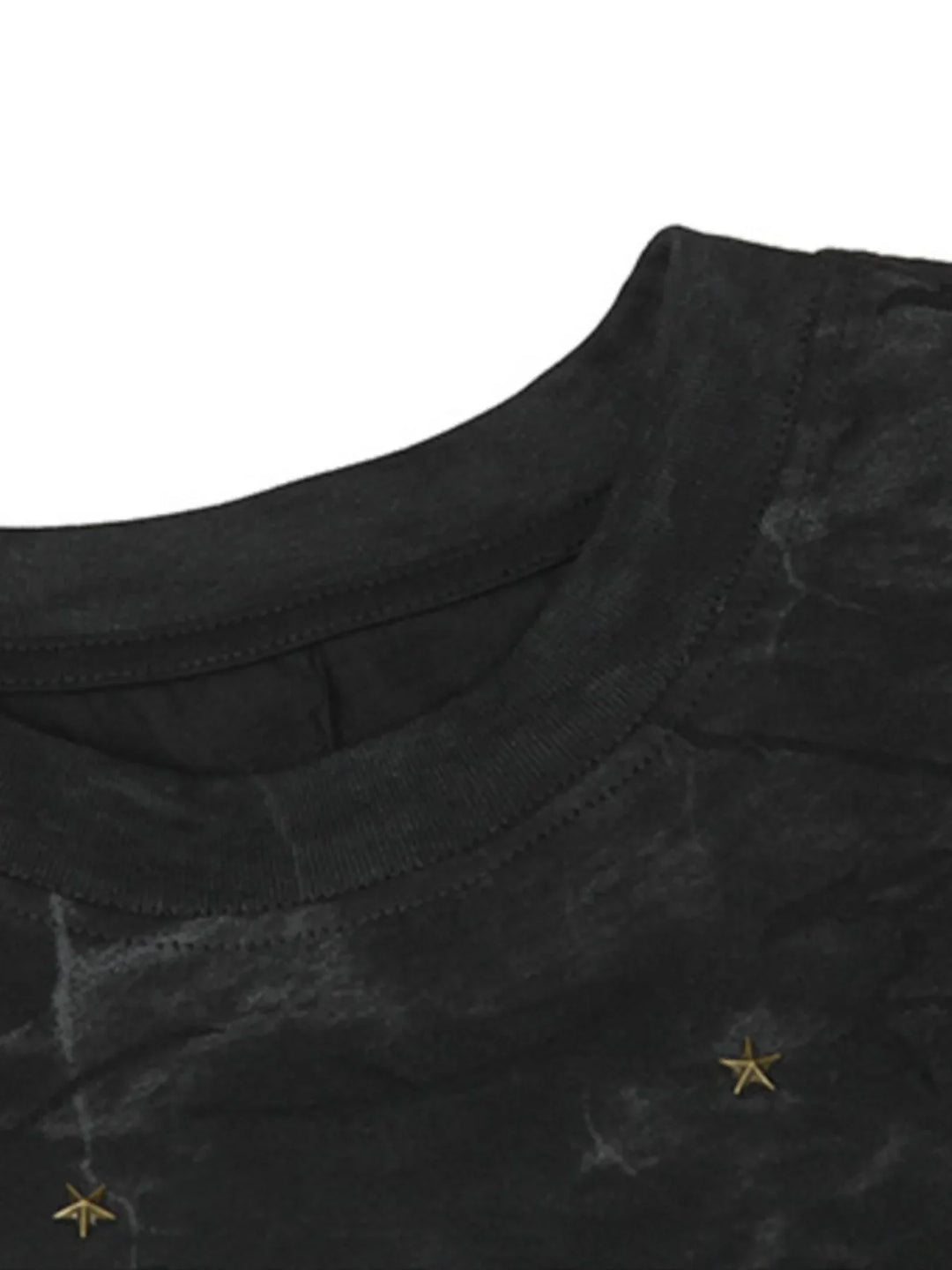 Men's Stars Round Neck Oversized T-Shirt