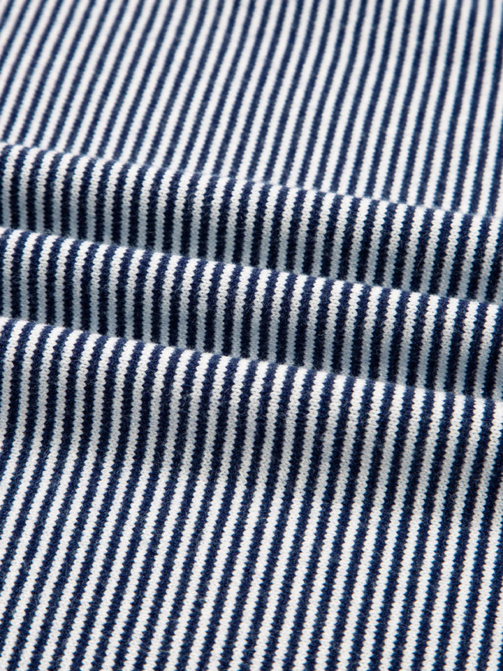 Stripe Dolman Oversize Tunic Sweater