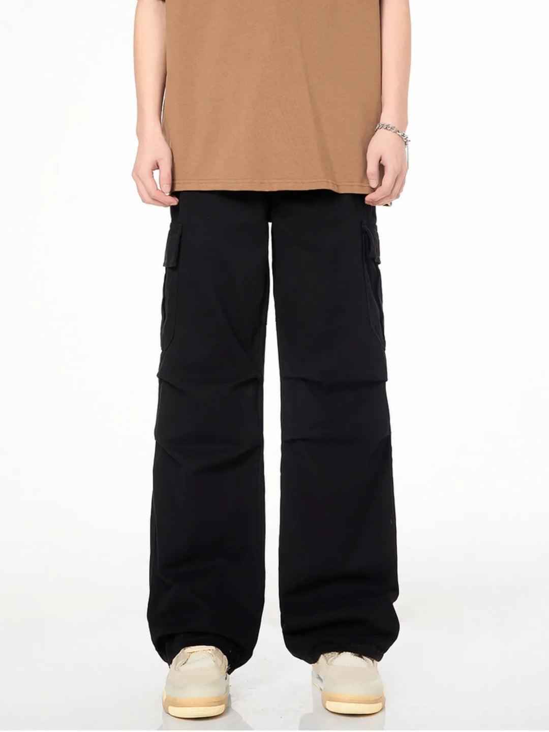 Men's Full Size Loose Fit Cargo Pants Plus Size