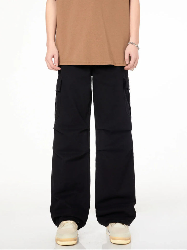 Men's Full Size Loose Fit Cargo Pants Plus Size
