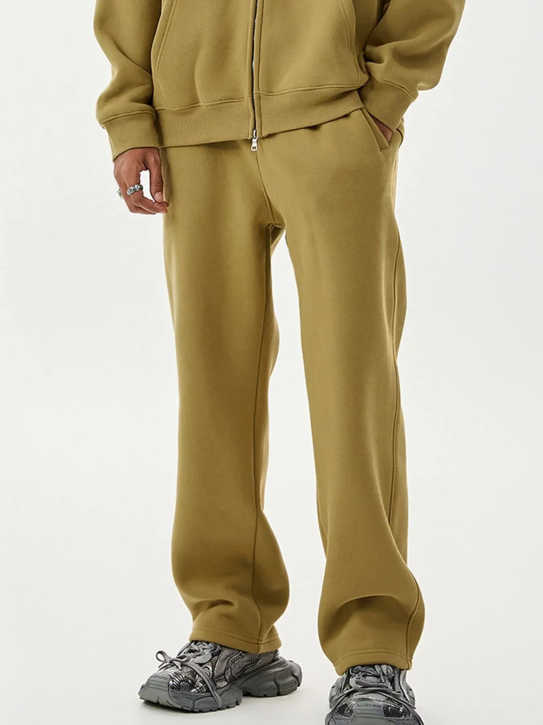 Men's Plus Size Drawstring Relaxed Fit Casual Pants