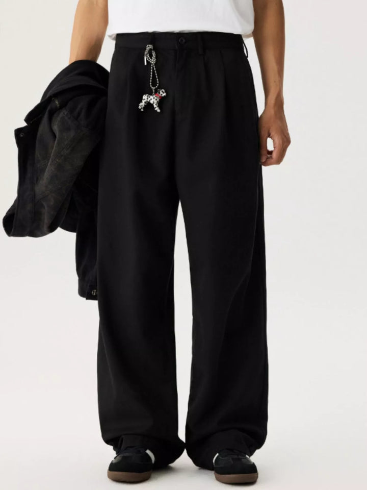 Men's Relaxed Fit Pants with Pockets