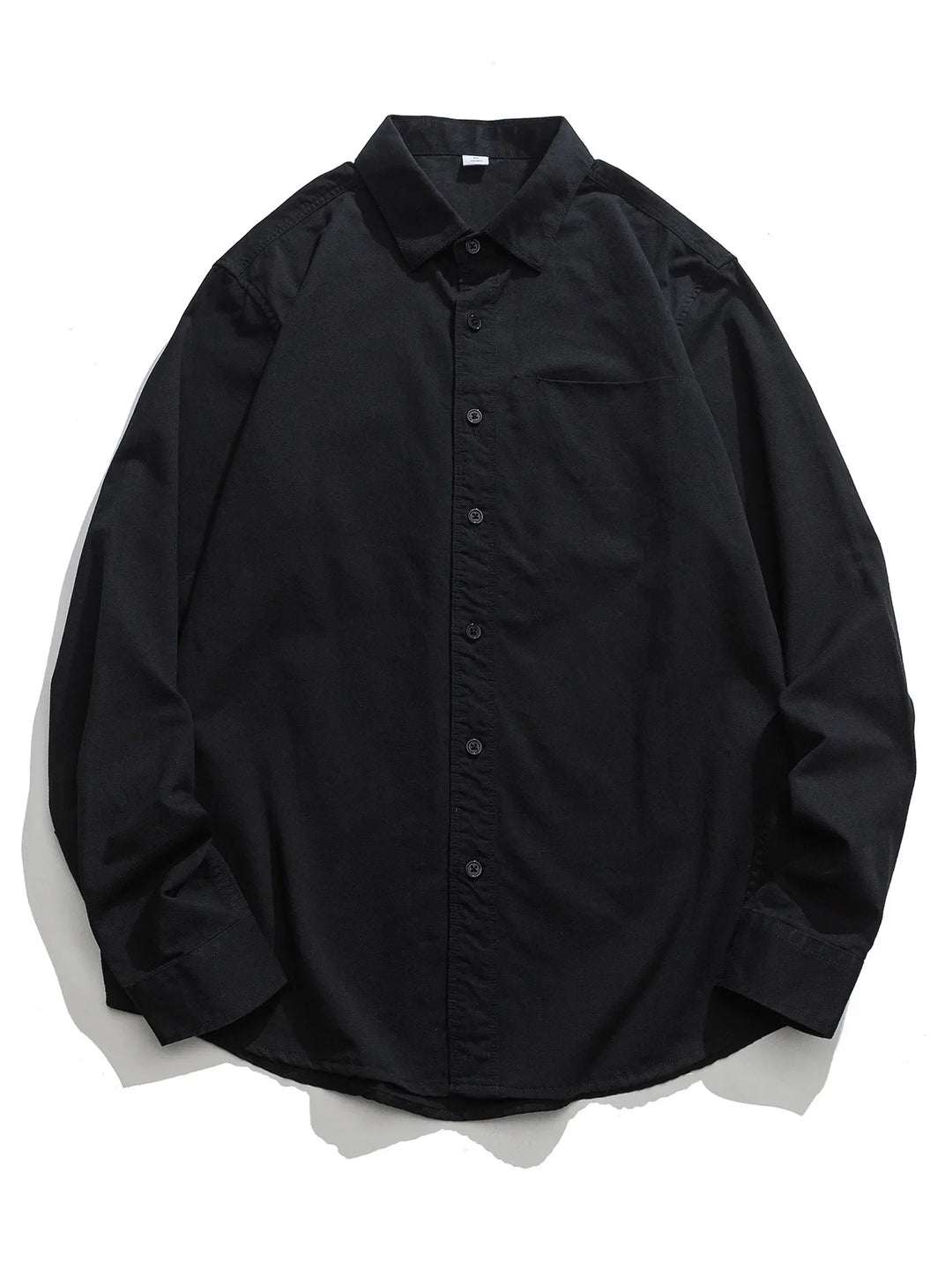 Men's Plus Size Casual Long Sleeve Shirt