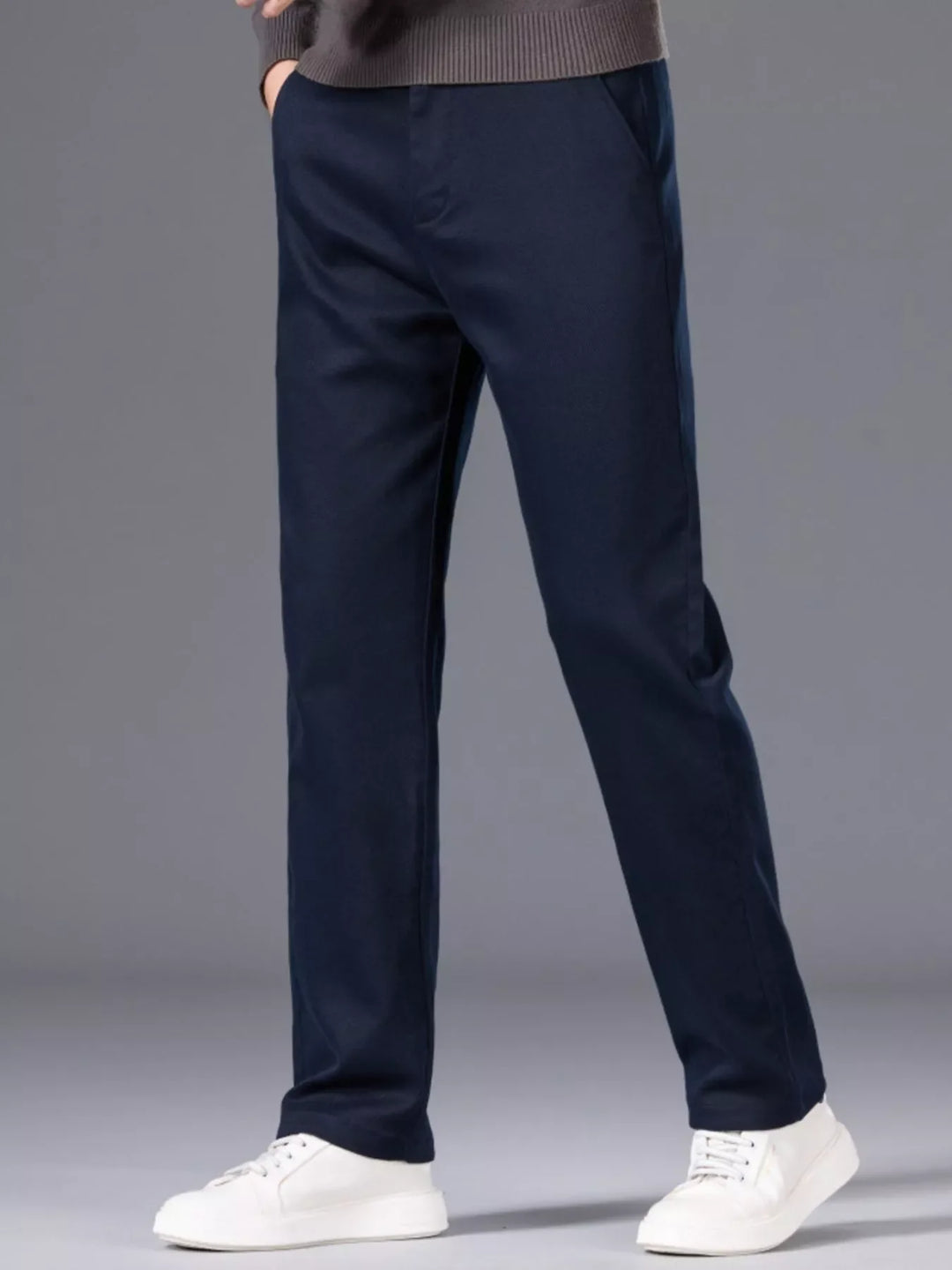 Men's Classic Straight-Leg Pants