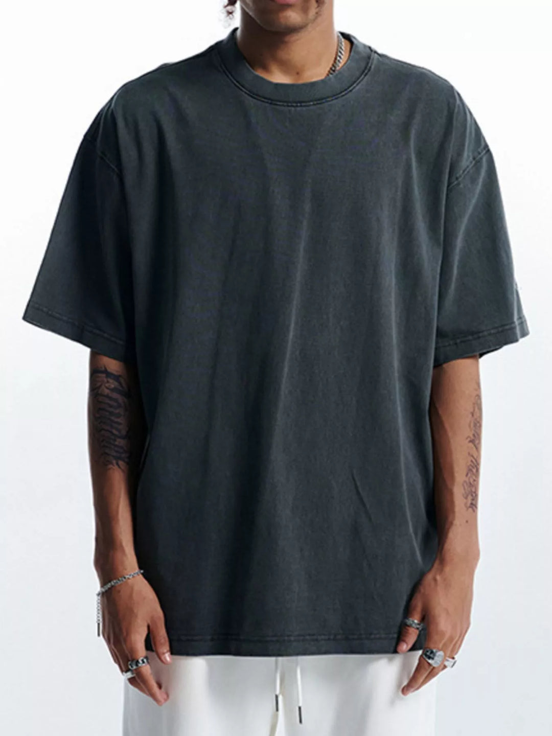 Men's Round Neck Short Sleeve T-Shirt
