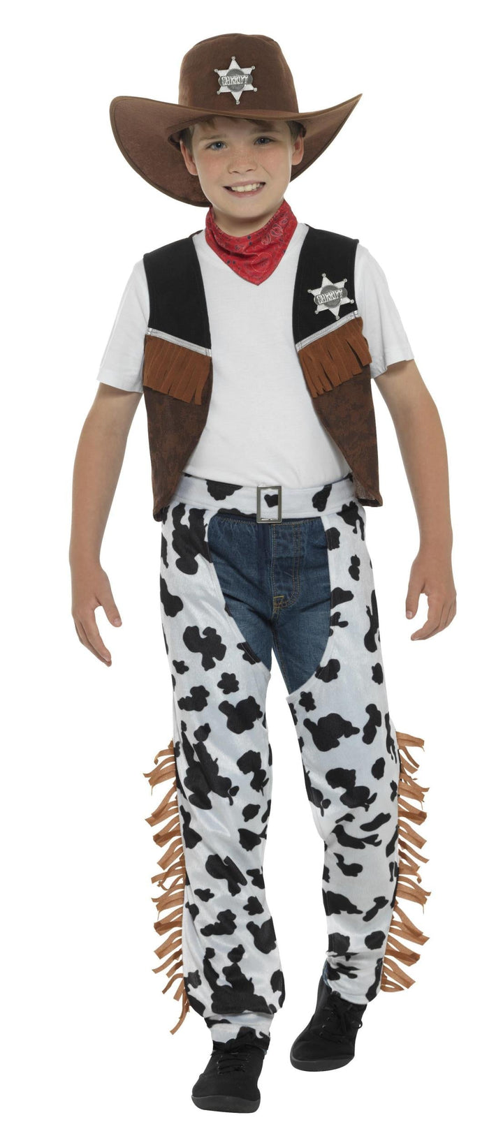 Smiffy's Texan Cowboy Child Costume Boy's Size Large 10-12