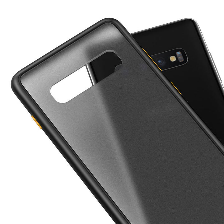 New Samsung s10 mobile phone case matte feel silicone drop