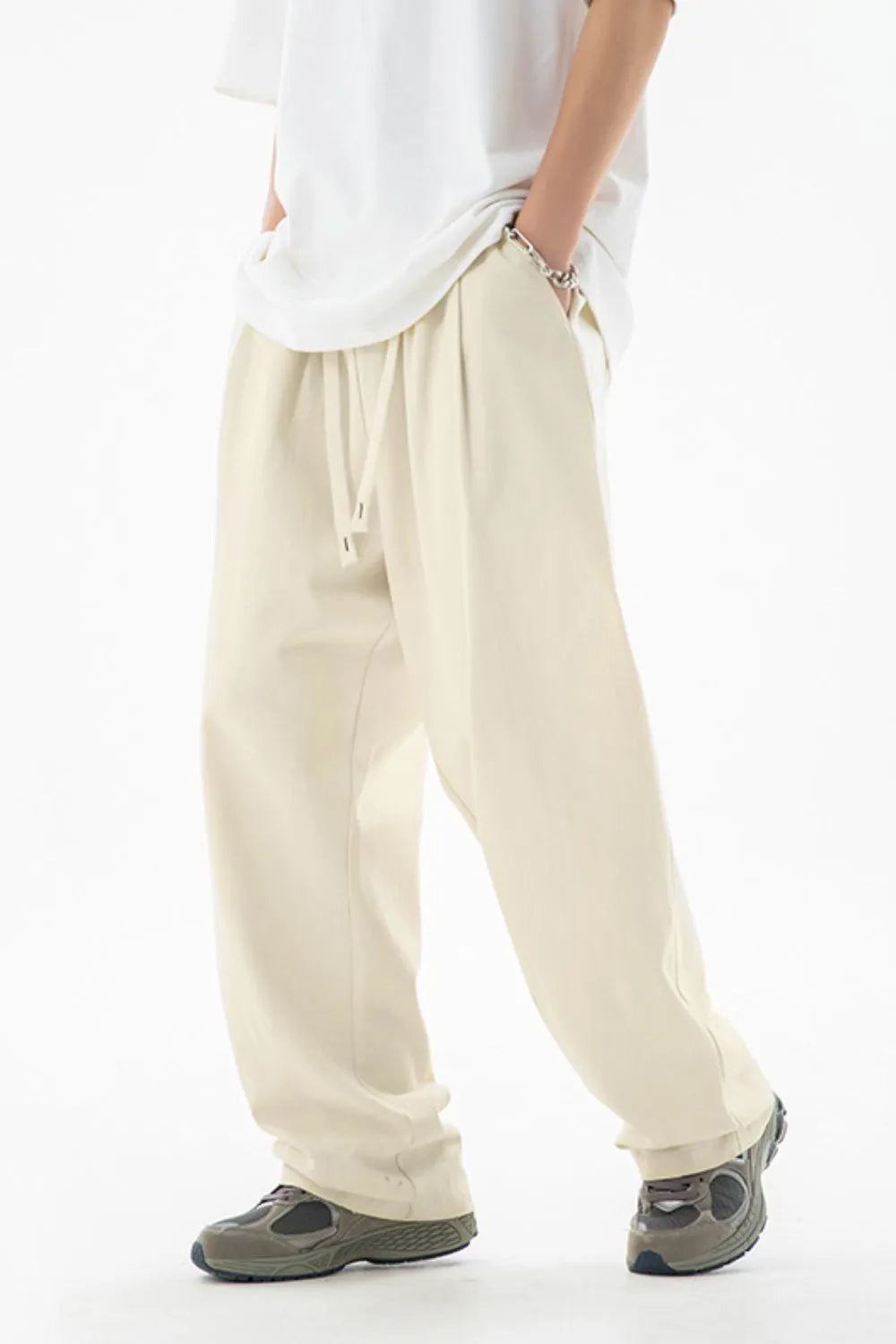 Men's Drawstring Sweatpants with Pockets