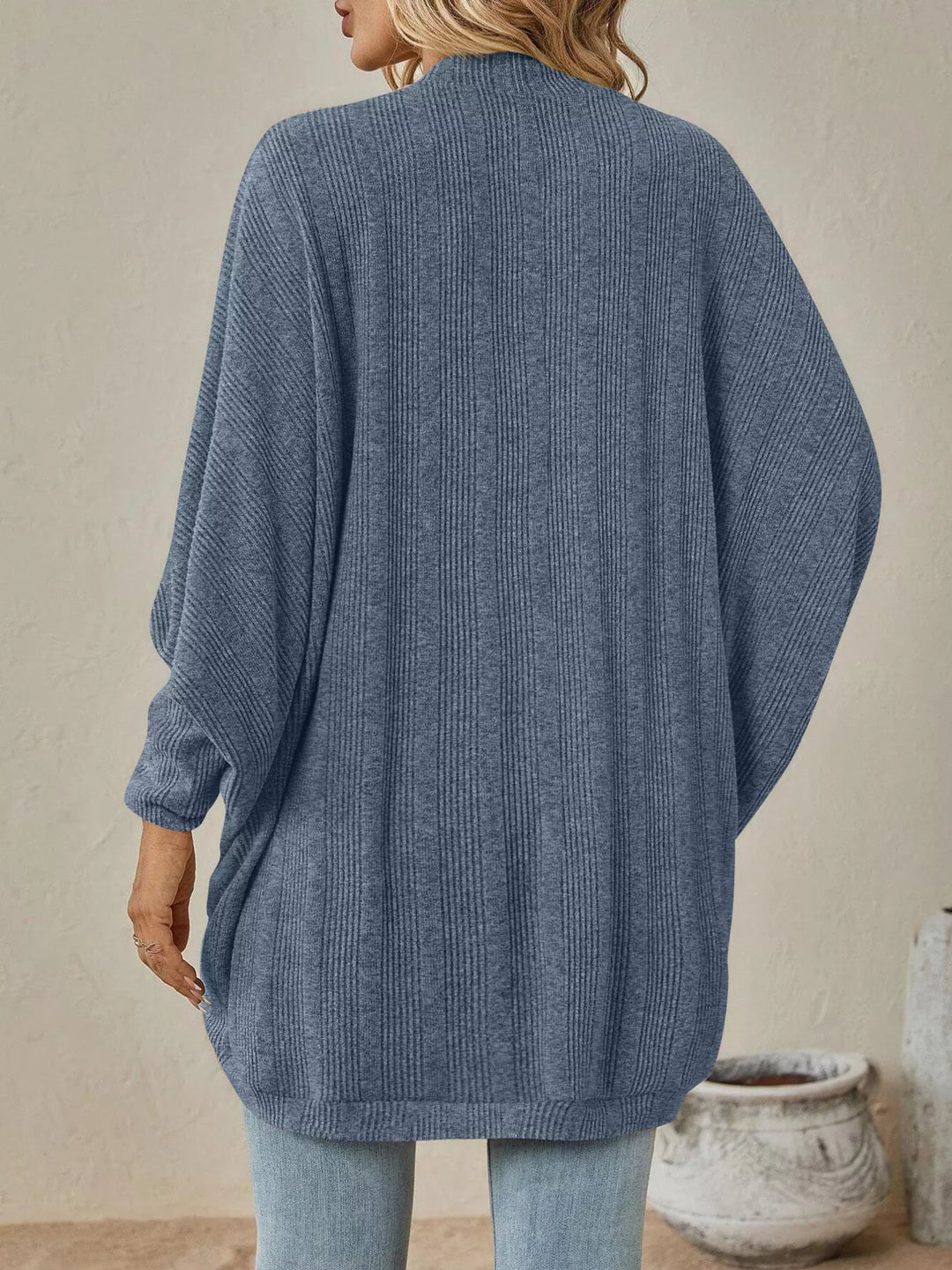 Open Front Cocoon Cardigan