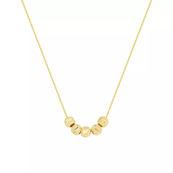 925 Sterling Silver Beaded Necklace