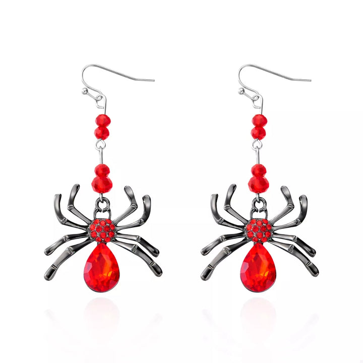 Halloween Spider Dangle Earrings