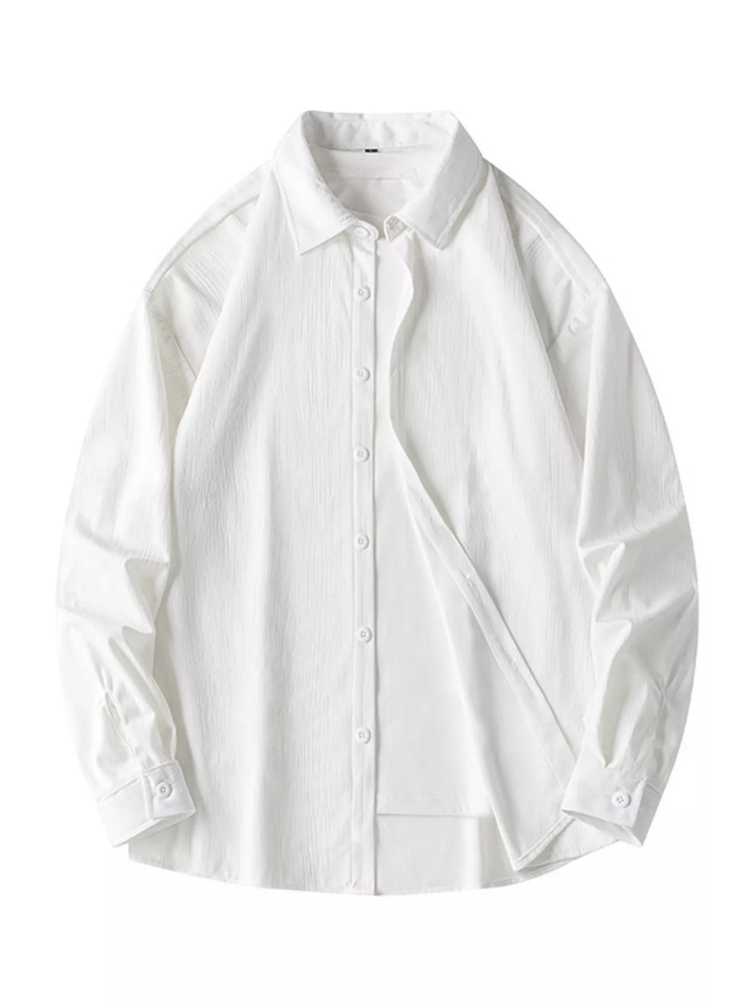 Men's Casual Corduroy Button-Down Shirt