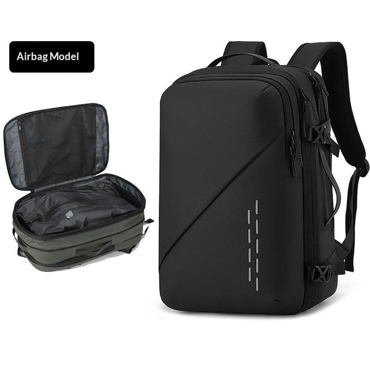 Mens Large-capacity Stylish Minimalist Vacuum-compressed Backpack