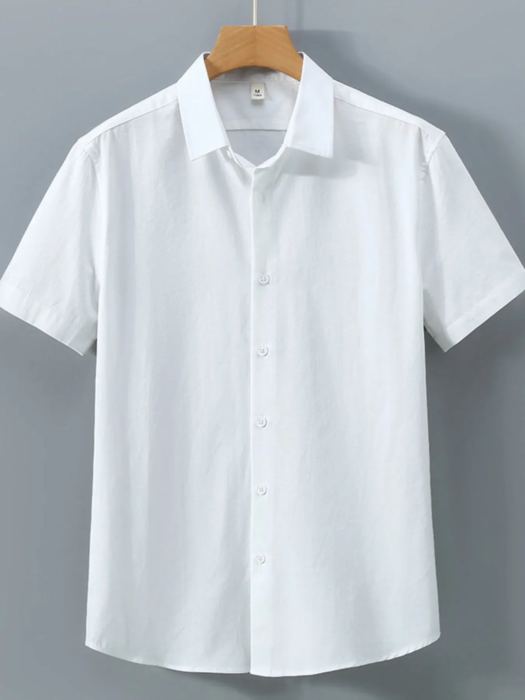 Men's Plus Size Short Sleeve Casual Shirt
