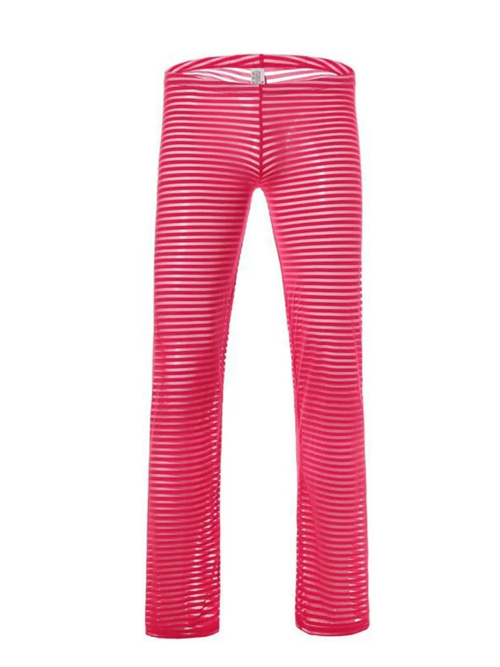 Men's Striped Sheer Pants